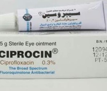 CIPROCIN 0.3% EYE OINTMENT