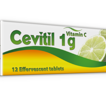 CEVITIL 1GM 12 EFFERVESCENT TABLETS