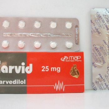 Carvid 25 mg 20 Tablets