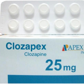 Clozapex 25 mg 50 Tablets