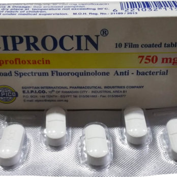 Ciprocin 750 mg 10 Tablets