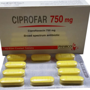 Ciprofar 750 mg 10 Tablets